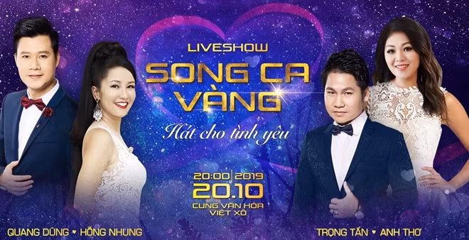 “Song ca vàng- Hát cho tình yêu” là chương trình dành tặng khán giả Hà Nội nhân ngày phụ nữ Việt Nam 20-10.