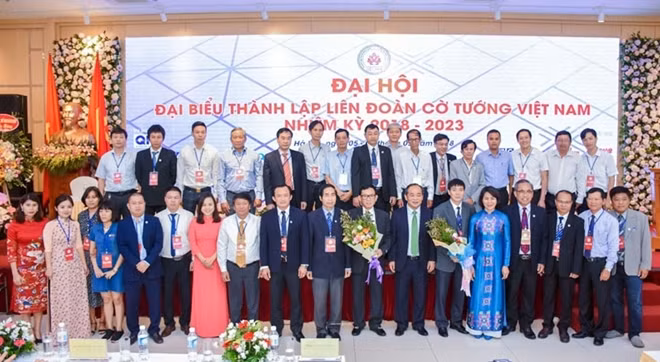 Liên đoàn cờ tướng Việt Nam ra mắt vào ngày 6/5/2018, nhiệm kỳ I 2018-2023 với 39 Ủy viên.