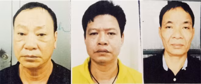 Các đối tượng: Long, Hải và Vương Các đối tượng: Long, Hải và Vương