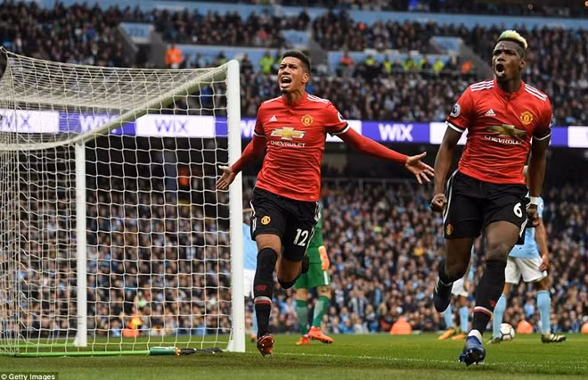 Man Utd có cuộc lội ngược dòng trước Man City. Ảnh: Getty Image.