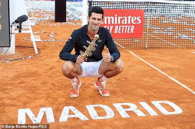 Nole cán mốc 33 lần vô địch các giải Master 1000.