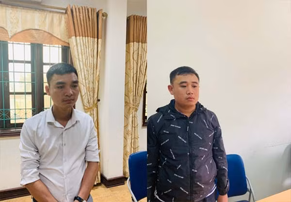 Nguyễn Văn Đức (Trái) và Dương Văn Trung. Nguyễn Văn Đức (Trái) và Dương Văn Trung.