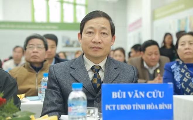 Ông Bùi Văn Cửu (Phó chủ tịch UBND tỉnh Hòa Bình). (Ảnh: Hoabinh.gov.vn.)
