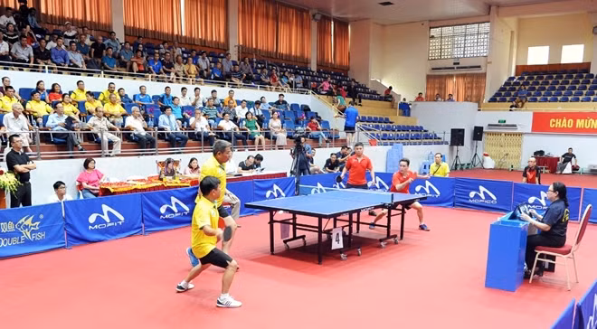 Hai VĐV Nguyễn Trang Dũng và Trần Quang Hòa đã xuất sắc giành Huy chương vàng tại nội dung đôi nam.