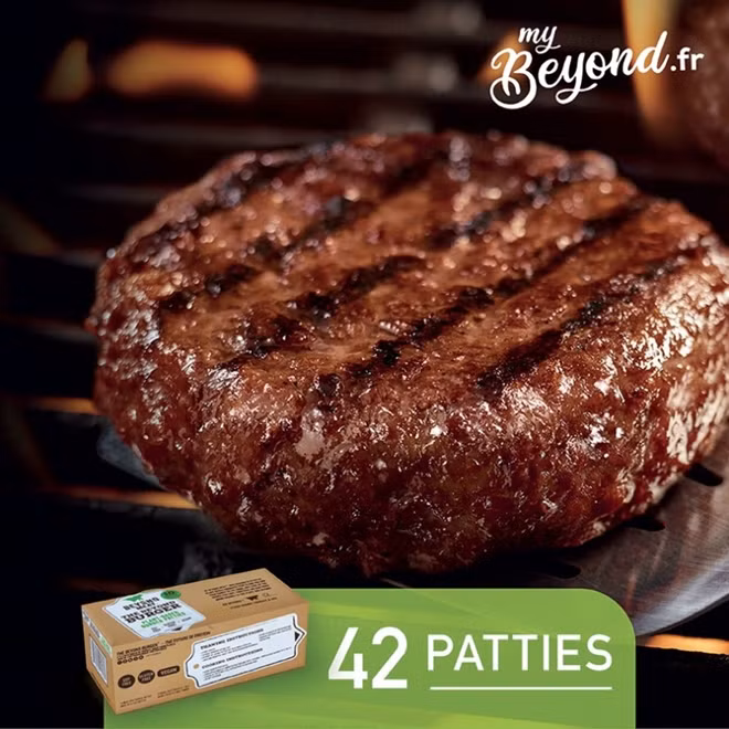 Thịt thực vật, một sản phẩm của công ty Beyond Meat-Mỹ, sản phẩm làm hoàn toàn từ protein thực vật.
