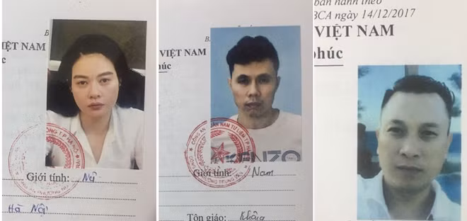 Các đối tượng cầm đầu trong vụ án.