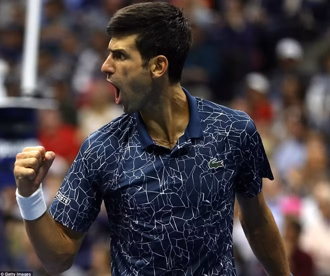 Cần tới 3 giờ 16 phút, Novak Djokovic mới khuất phục được Juan Martin del Potro.