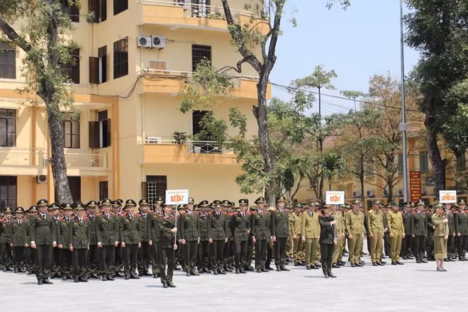15 đơn vị học viên tham dự Hội thi.