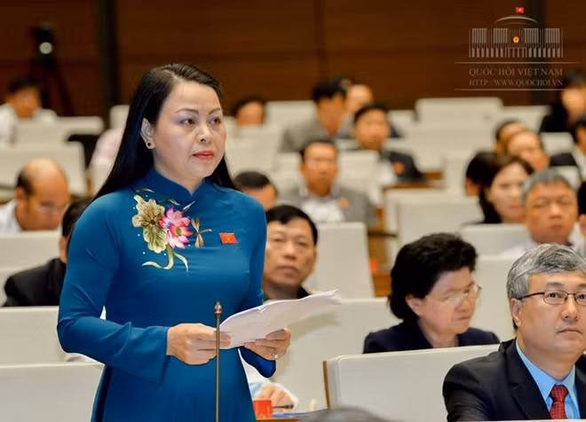Đại biểu Nguyễn Thị Thu Hà (Bắc Giang).