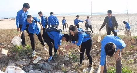 Gần 2.000 người tham gia dọn vệ sinh bãi biển Đà Nẵng