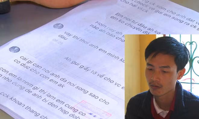 Lê Trọng Linh và một số thông tin trao đổi với bị hại trên mạng xã hội.