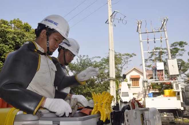 Việc đấu nối trạm biến áp Kim Quan 7 được thực hiện trực tiếp trên đường dây 22kV đang mang điện