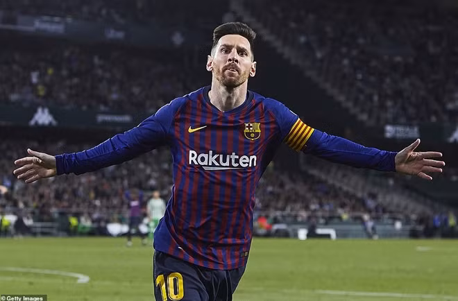 Messi thi đấu thăng hoa với một cú hat-trick.
