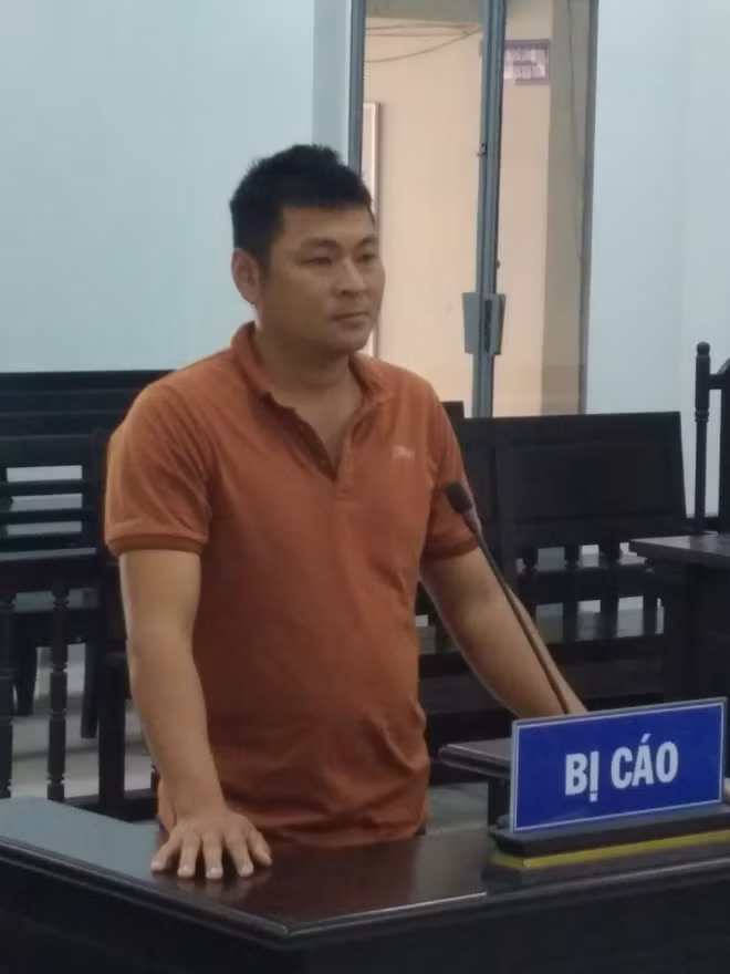 Bị cáo Ngô Quốc Cường tại tòa.