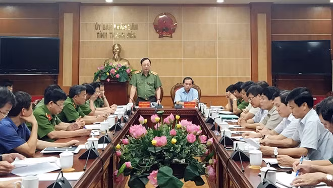 Thứ trưởng Nguyễn Văn Thành phát biểu tại hội nghị