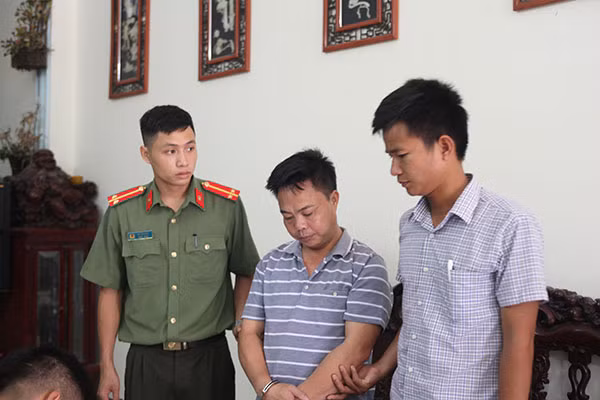 Cơ quan ANĐT bắt giữ đối tượng Trọng.