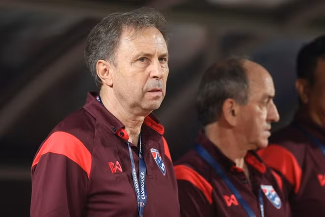 HLV đội tuyển quốc gia Thái Lan Milovan Rajevac. Ảnh: Goal.