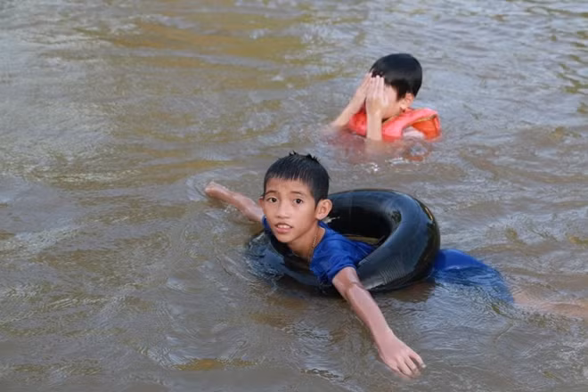 Trong số này có không ít trẻ em...