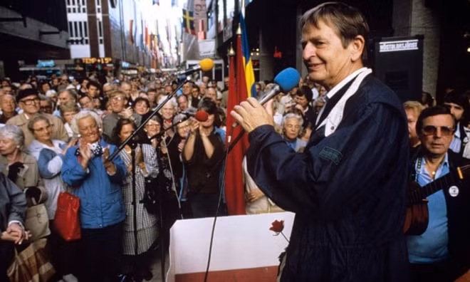 Cố Thủ tướng Olof Palme.