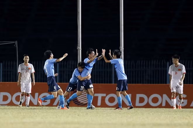 U21 Yokohama có trình độ vượt trội so với đối thủ. Ảnh: Baothanhnien.