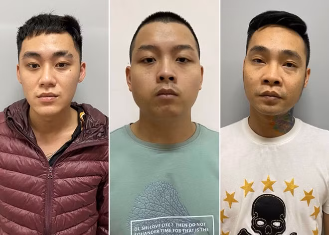 Các đối tượng trong vụ án.