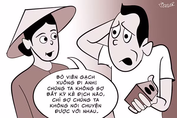 Minh họa của Tả Từ. Minh họa của Tả Từ.