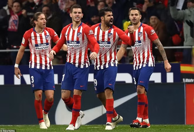 Trước đó Atletico đã có bàn thắng vươn lên dẫn trước.