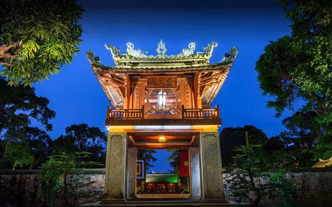 Văn Miếu – Quốc Tử Giám. Ảnh: L.G.