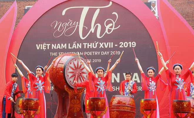 Ngày thơ Việt Nam 2019. Ảnh: L.G.