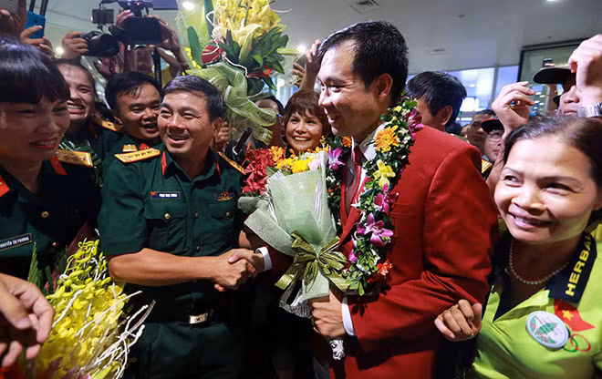 Nền thể thao mạnh là thường xuyên giành huy chương ở Olympic như Hoàng Xuân Vinh đã đạt tại Rio de Janeiro.