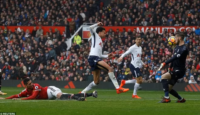 Tottenham chơi tốt những không thể giành điểm trước Man Utd. Ảnh: Reuters.