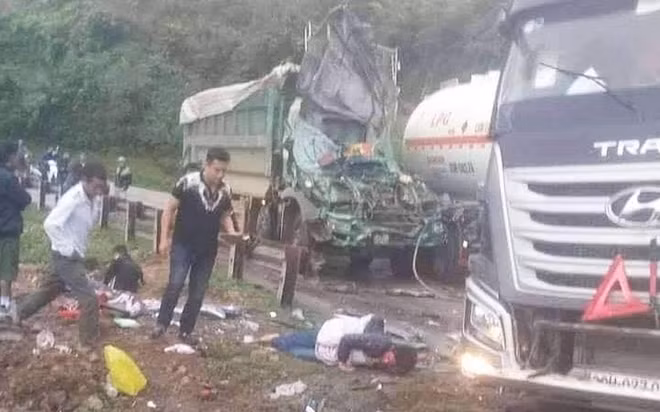 Hiện trường vụ tai nạn