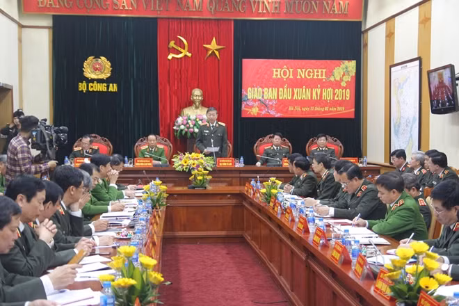 Bộ trưởng Tô Lâm phát biểu kết luận Hội nghị.