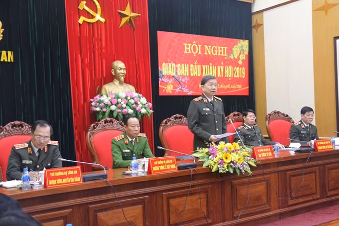Bộ trưởng Tô Lâm phát biểu chỉ đạo tại Hội nghị.
