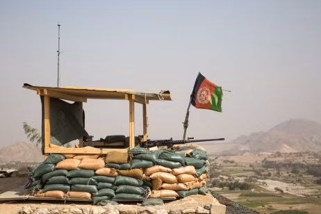 Một trạm gác của quân đội Pakistan nơi biên giới. Một trạm gác của quân đội Pakistan nơi biên giới.