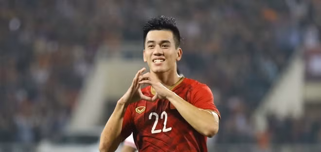 Tiền đạo Nguyễn Tiến Linh.