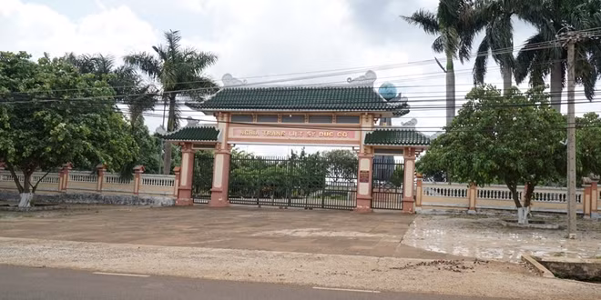 Sai phạm của ông Lam liên quan đến xây dựng, mở rộng nghĩa trang liệt sĩ huyện Đức Cơ.