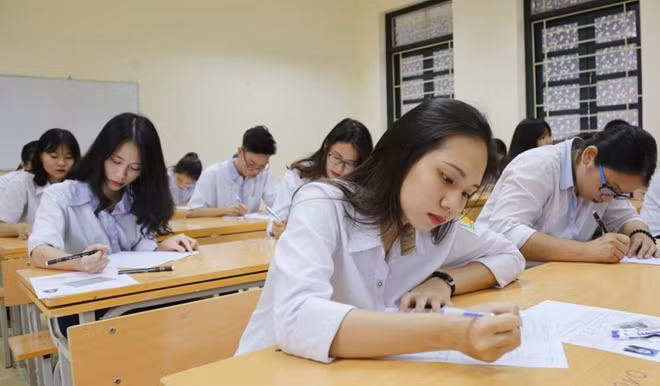 Công tác chuẩn bị đã hoàn tất để các thí sinh bước vào kì thi. Ảnh: CTV