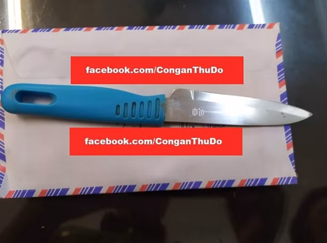 Con dao dùng để gây án.
