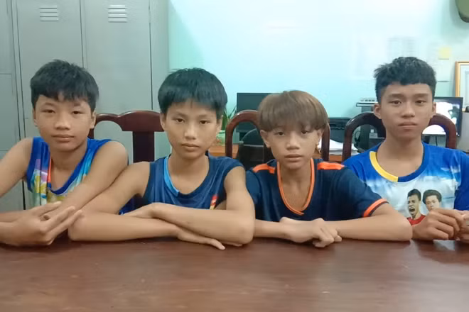 Nhóm trộm "nhí".