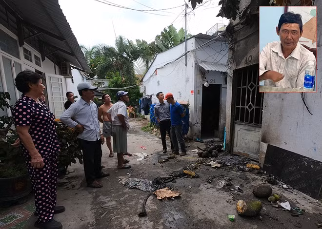 Hiện trường vụ phóng hỏa khiến 3 người tử vong.