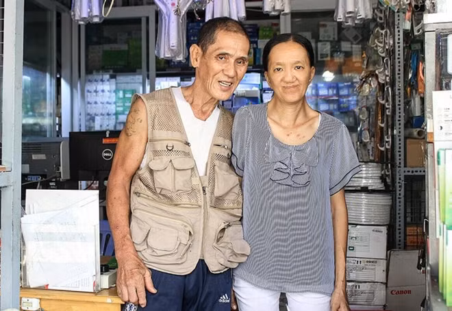Vợ chồng ông Toàn hiện có cuộc sống hạnh phúc.
