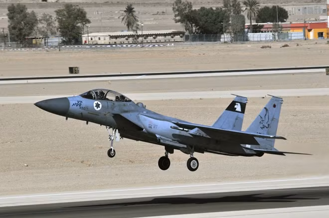 Một chiếc F-15 của Không quân Israel.