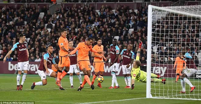 West Ham hoàn toàn bị đánh sập bởi lối đá phòng ngự phản công của đội khách.