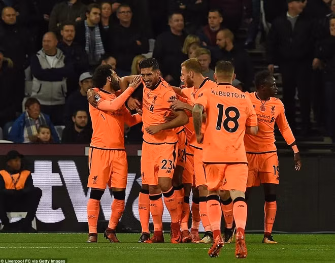 Liverpool có chiến thắng đậm nhất trong 3 vòng đấu vừa qua.
