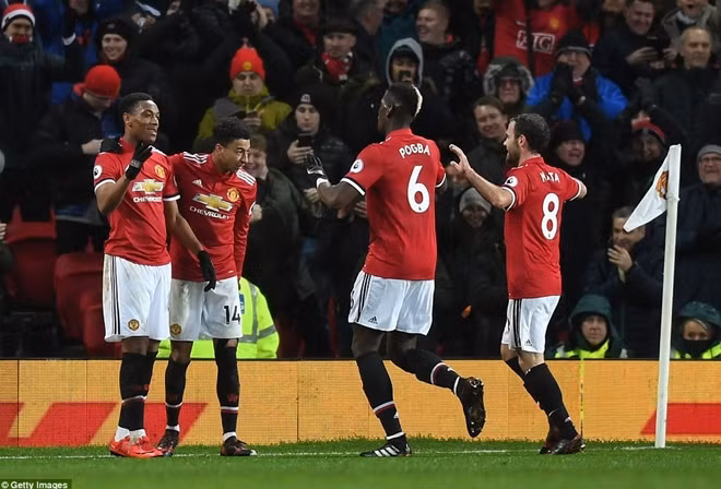 Trận thắng dễ dàng của Man Utd trên sân nhà. Ảnh: DM.