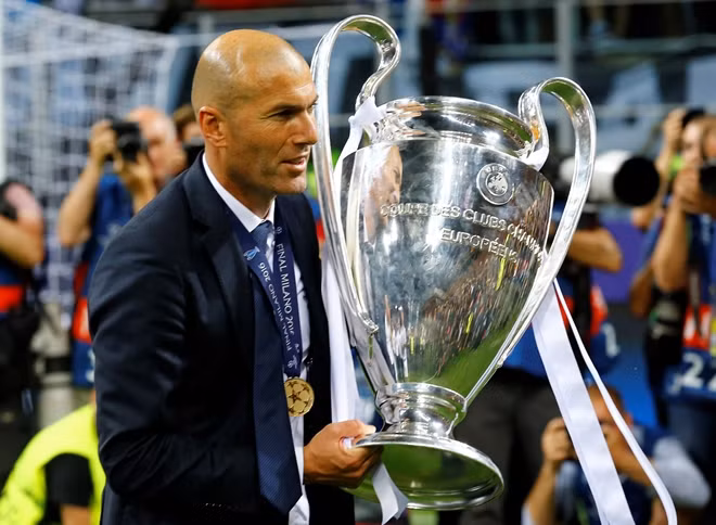 Zidane và các học trò đang hướng tới việc bảo vệ danh hiệu Champions League.