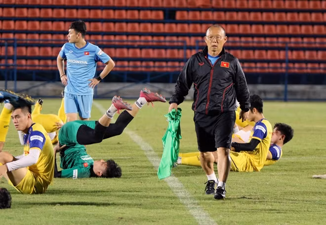 HLV Park Hang-seo đã công bố danh sách chính thức 23 cầu thủ tham dự VCK U23 châu Á 2020. Ảnh: VFF.