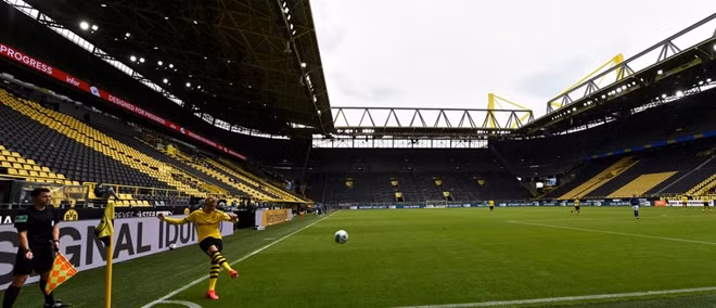 Bundesliga đã trở lại từ giữa tháng 5.