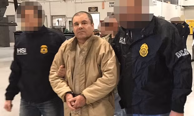 El Chapo bị dẫn độ sang Mỹ năm 2017.